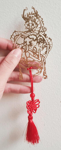 Genshin Metal Bookmark